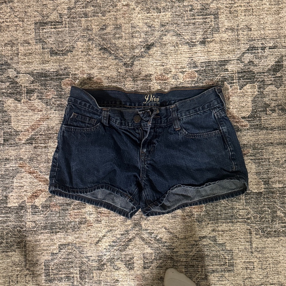 Vintage Old Navy Dark Blue Jean Shorts